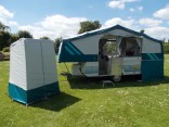 A 1998 Sterling With Matching Toilet / Utility Tent & Under Bed Skirt