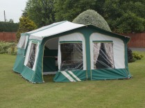 1998 Aztec With Optional Awning And Under Bed Skirt
